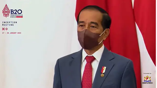 Presiden Joko Widodo pada B20 Indonesia Inception Meeting 2022