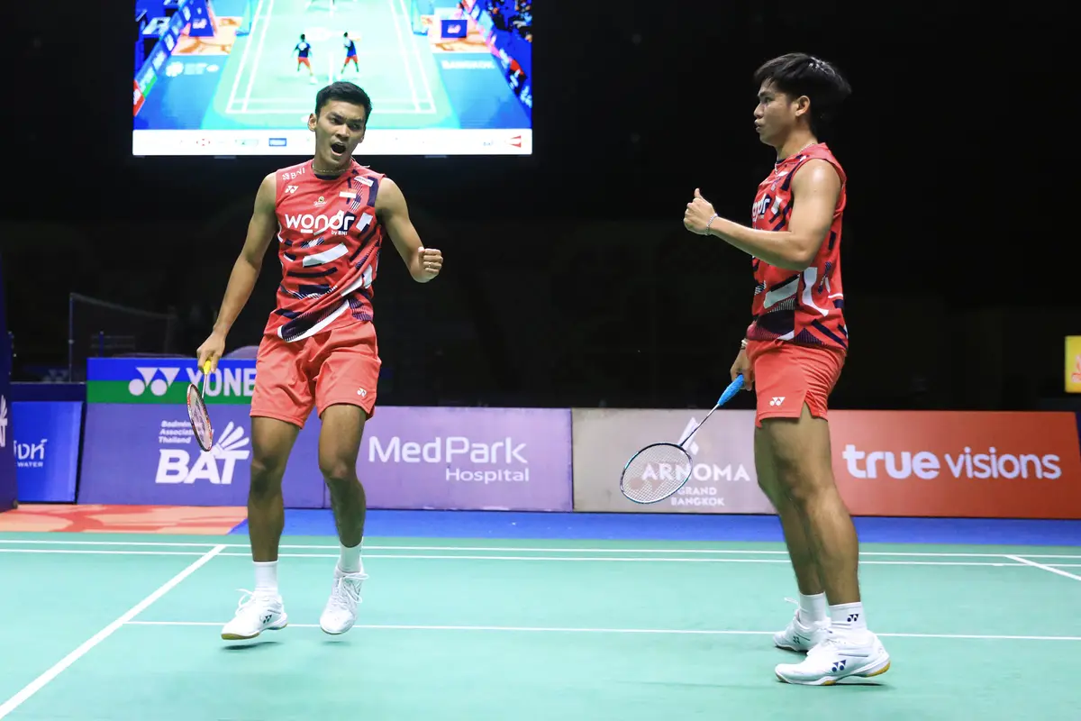 Muhammad Shohibul Fikri/Daniel Marthin - Thailand Masters 2025 - Bulu Tangkis