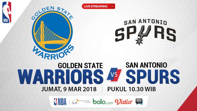 Golden State Warriors Vs San Antonio Spurs, NBA
