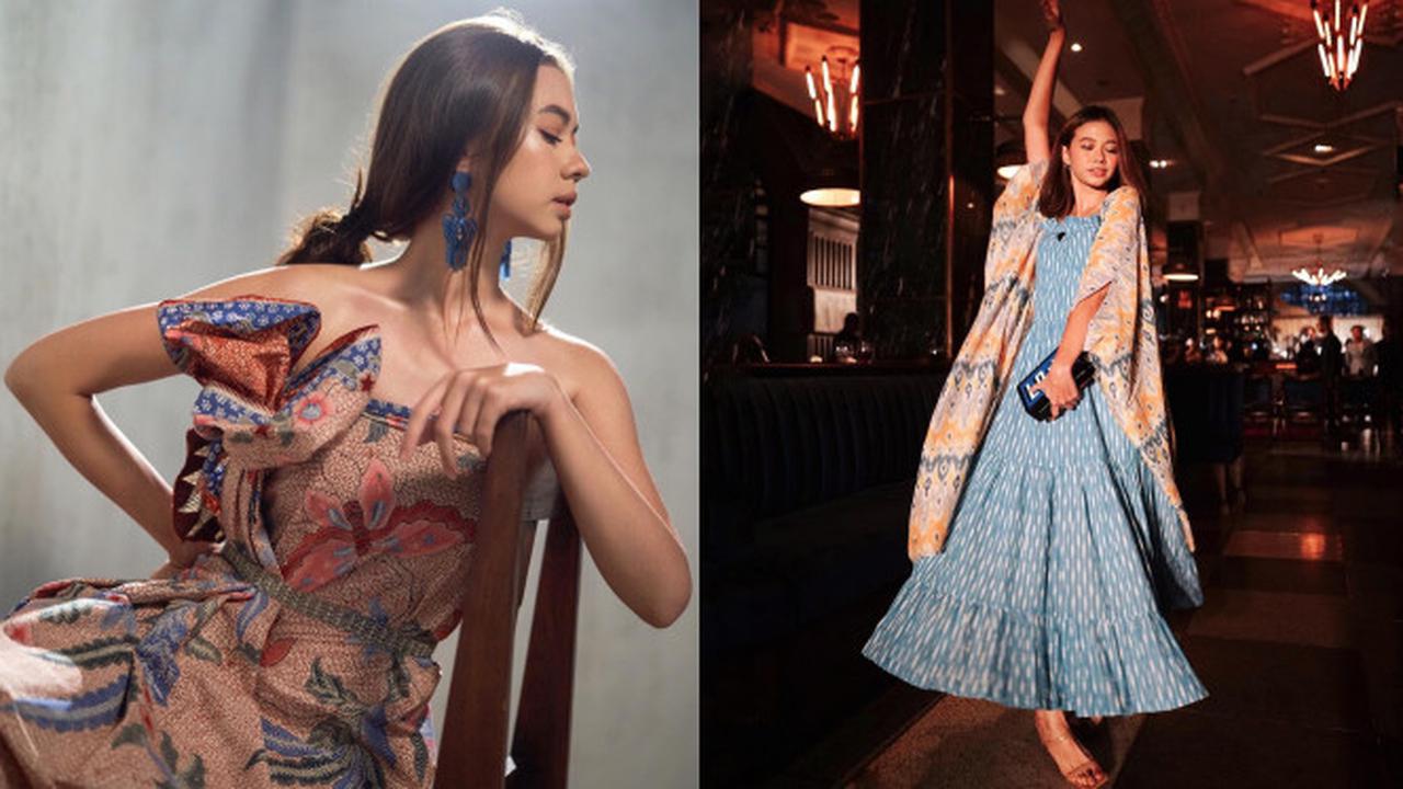 Pesona Yuki Kato Dalam Busana Kain Nusantara