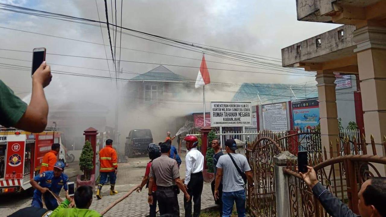 Kerusuhan di Rutan Klas II Kabanjahe