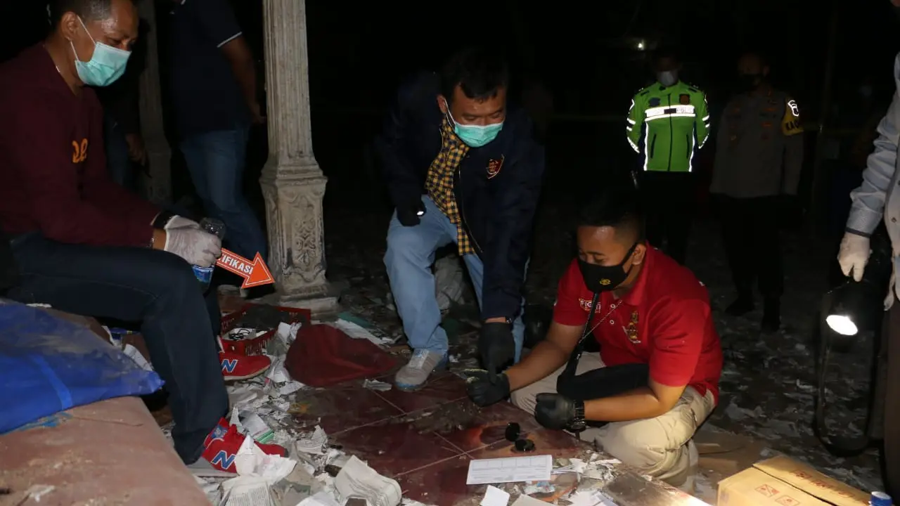 Petasan Meledak dan sebabkan tiga orang tewas, 5 lainnya luka-luka. (Foto: Liputan6.com/Polres Kebumen)