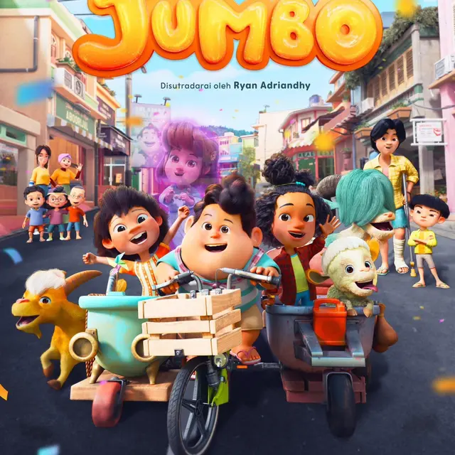Poster film Jumbo. (Foto: Dok. Visinema Animation)