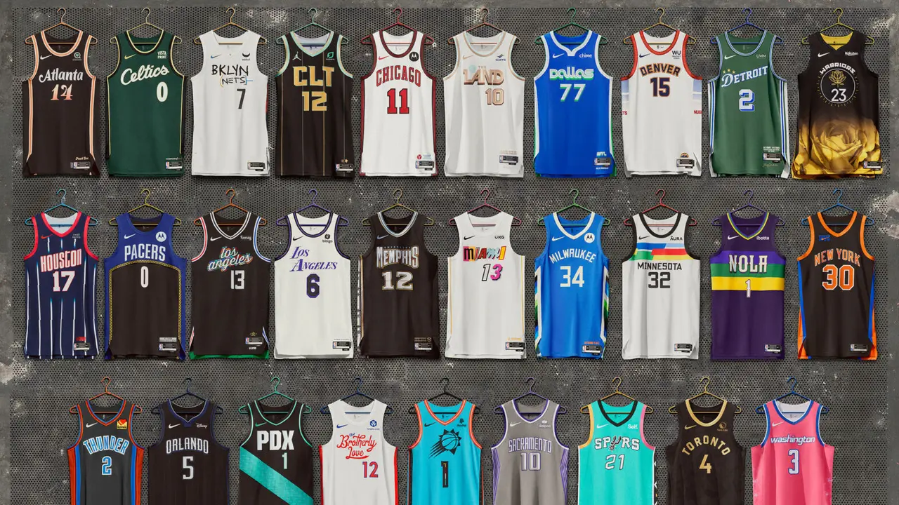 Koleksi jersey NBA City Edition musim 2022/2023