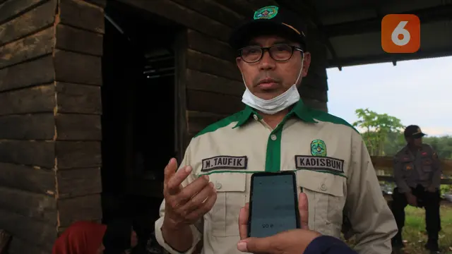 Kepala Dinas Perkebunan Kutai Kartanegara, M Taufik