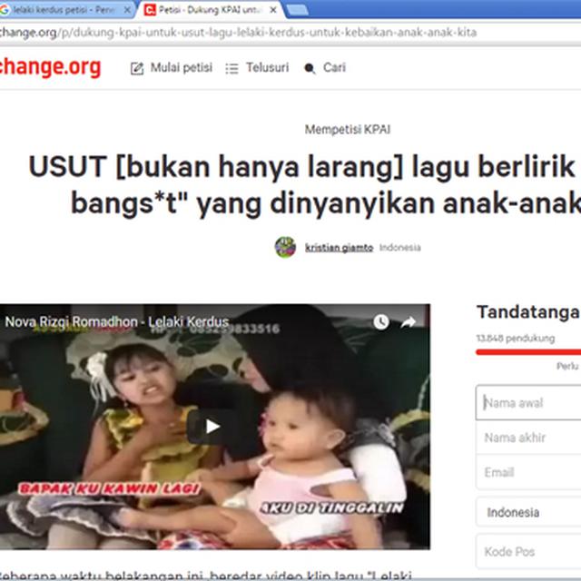 Netizen Tuntut Pengusutan Lagu Vulgar Yang Dinyanyikan Anak Anak Tekno Liputan6 Com