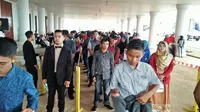 Antrian peserta audisi LIDA di Tanjungpinang, Kepulauan Riau (Sumber: istimewa)