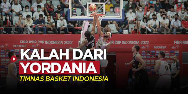 MOTION GRAFIS: Timnas Basket Indonesia Kalah dari Yordania dalam Laga Keduanya di FIBA Asia Cup 2022