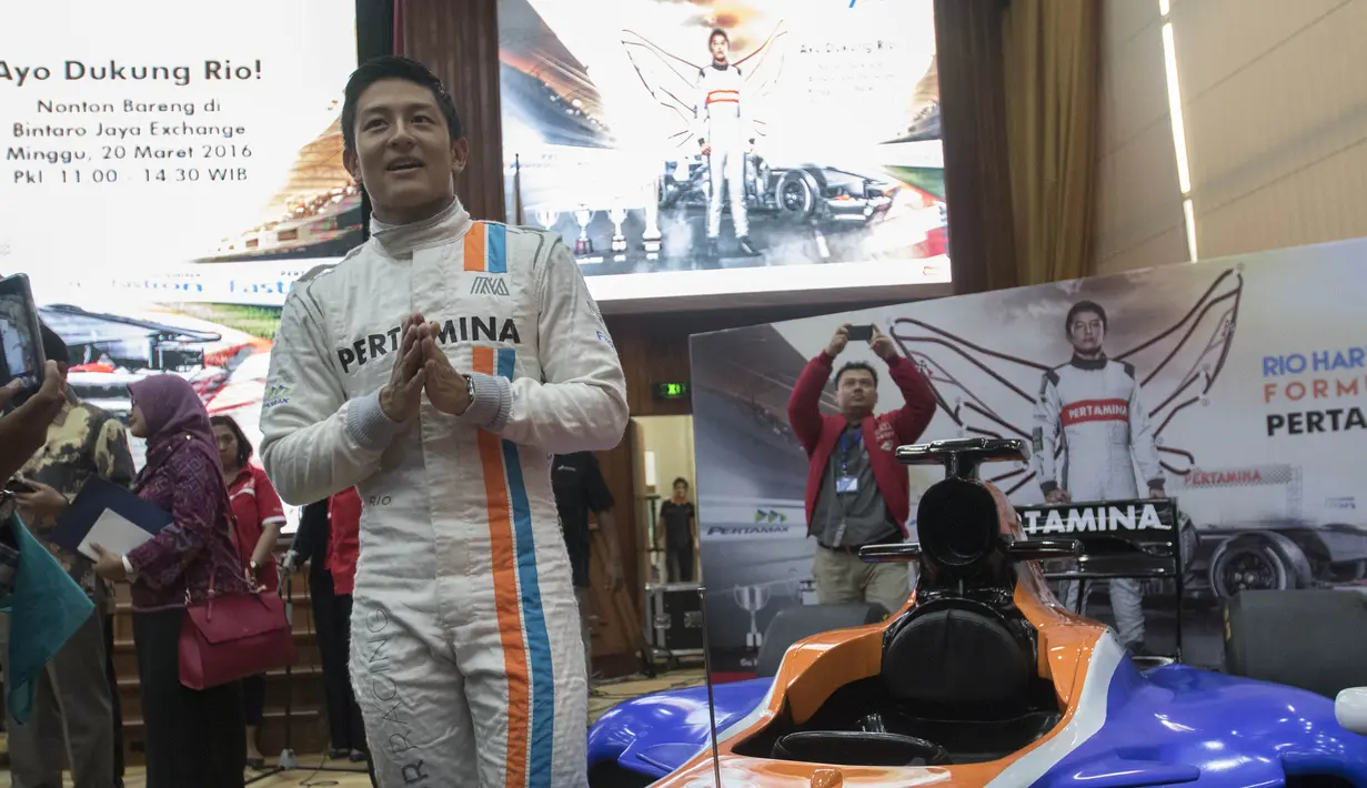 Pada laga perdana nanti akan terasa berat bagi Rio Haryanto karena ini merupakan kesempatan pertamanya menjajal Sirkuit Albert Park, Australia. (Bola.com/Vitalis Yogi Trisna)