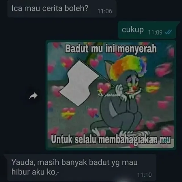 Jadi Badut Cinta, 7 Chat Cowok dengan Gebetan Ini Ujungnya Bikin Sesak
