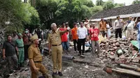 Ganjar Bangun Ulang 30 Rumah Warga yang Hancur Akibat Banjir di Brebes