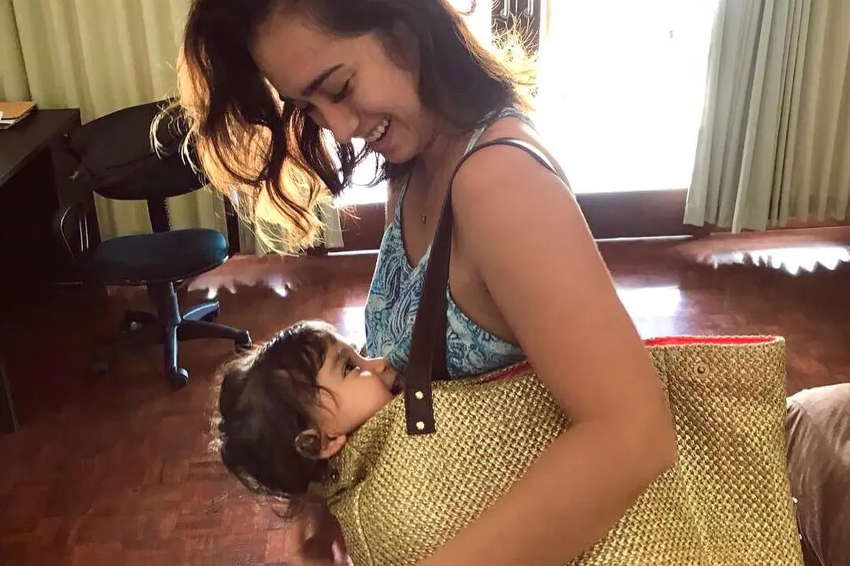 Alexandra Gottardo dan anak (foto: instagram Alexandra Gotardo, @got_alex)
