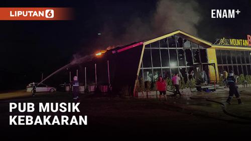 VIDEO: 13 Orang Tewas dalam Kebakaran di Pub Musik Thailand