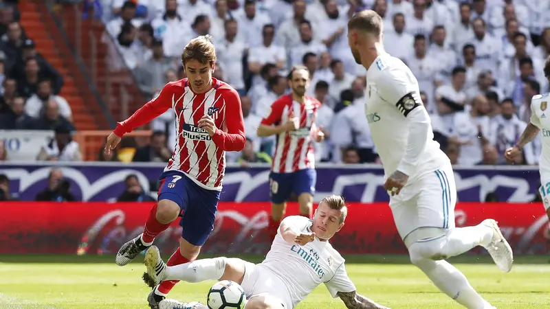 Real Madrid Vs Atletico Madrid Toni Kroos - Griezmann.