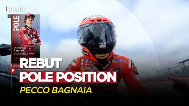Berita Video, Pecco Bagnaia berhasil merebut pole position MotoGP Amerika Serikat pada Sabtu (15/4/2023)