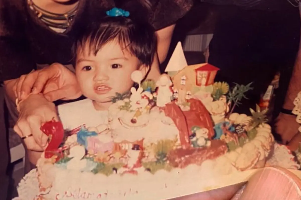 Raline Shah saat kecil (Instagram/ralineshah)