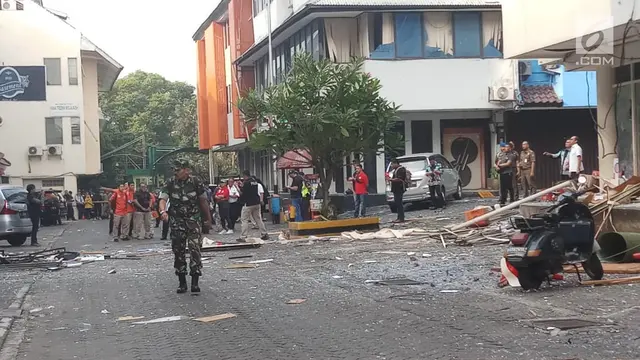 Ledakan Grand Wijaya Jaksel