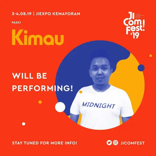 Kimau di JICOMFEST 2019