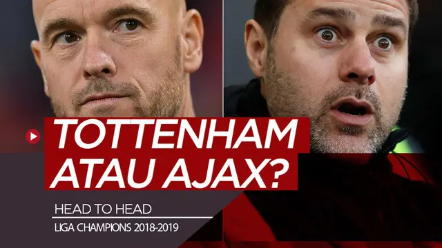 VIDEO: Head to Head Jelang Tottenham Hotspur Vs Ajax