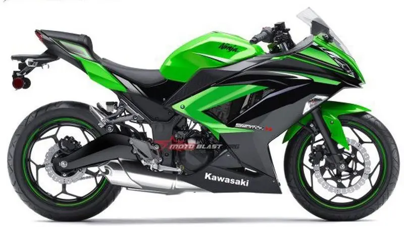 Beginikah Tampang Ninja 300 Terbaru?