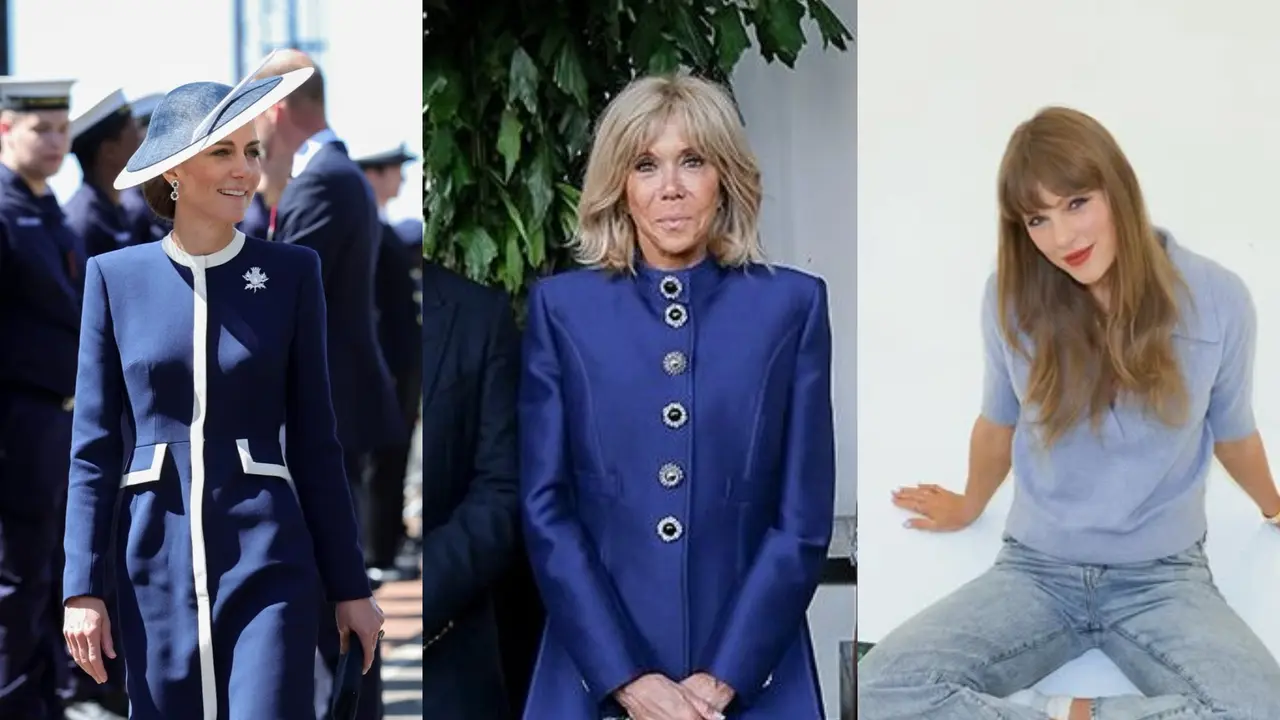 Magisnya Royal Blue yang Jadi Andalan Outfit Para Pesohor Dunia, dari Kate Middleton, Brigitte Macron, dan Taylor Swift