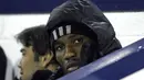 Chelsea's Didier Drogba as substitute against West Bromwich Albion during the Premier League match at Hawthorns on November 15 , 2008. Drogba faces a three-match ban for throwing a coin at Burnley supporters. AFP PHOTO/IAN KINGTON