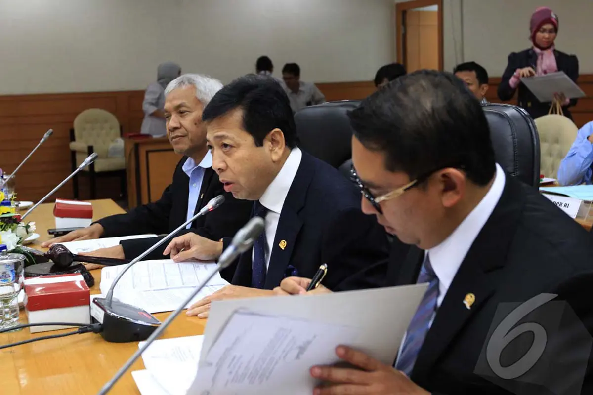 Setya Novanto Putuskan Jumlah Komisi di DPR Tetap Sama