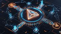 Aset Kripto TRON (TRX). (Ilustrasi by AI)