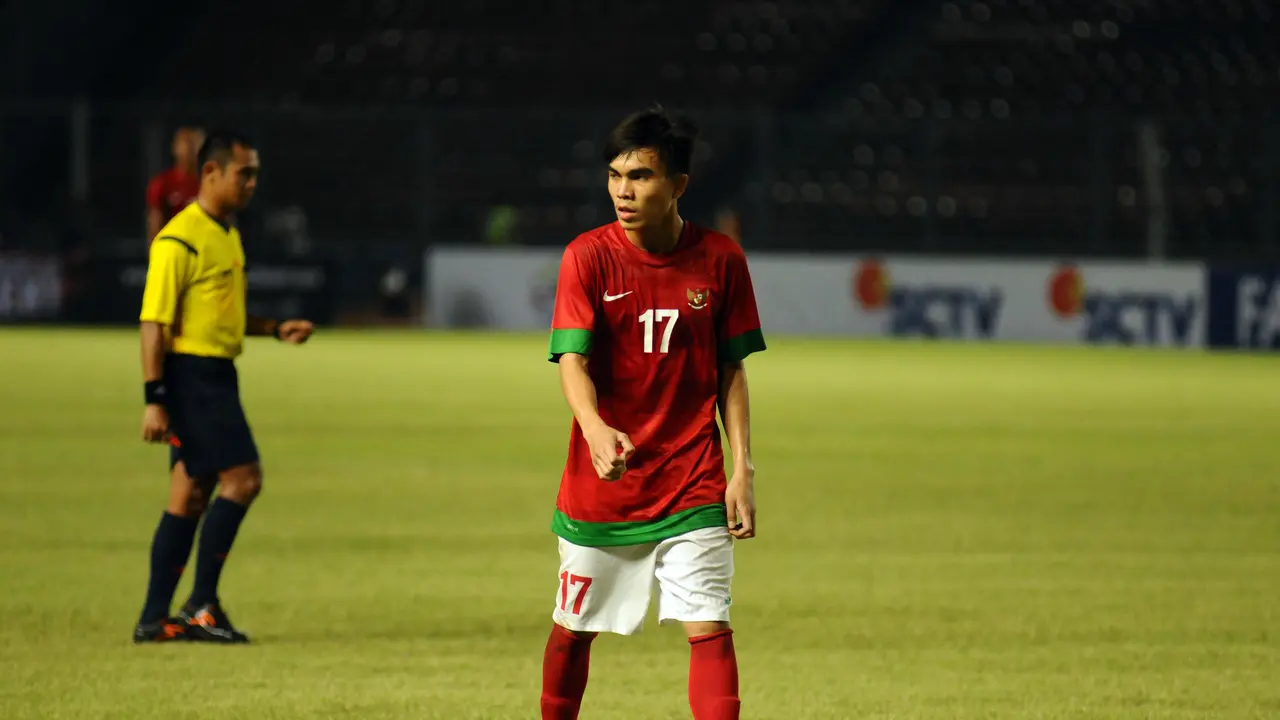 Gelandang timnas Indonesia U-19, Paulo Oktavianus Sitanggang, 