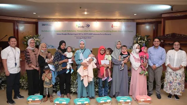Kuatkan Komitmen Layanan Masyarakat Setelah 50 Tahun Mengabdi dengan Berikan 100 Operasi Sumbing Gratis