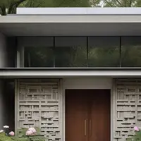 Ilustrasi Model Rumah Tanpa Jendela (Sumber: Meta AI)