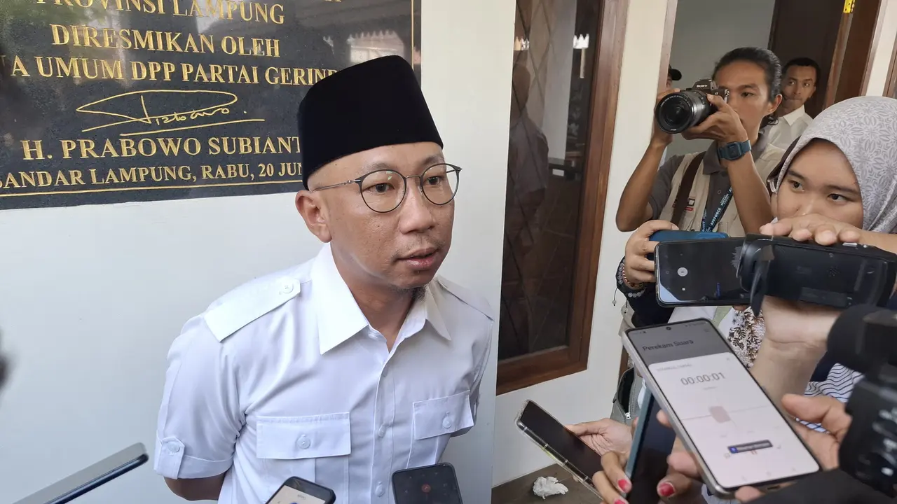 Gubernur Lampung, Rahmat Mirzani Djausal. Foto : (Liputan6.com/Ardi).