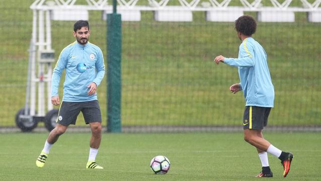 Leroy Sane dan Ilkay Gundogan
