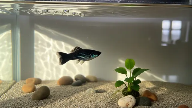 Ilustrasi Ikan Molly (Poecilia sp.)/Gemini AI