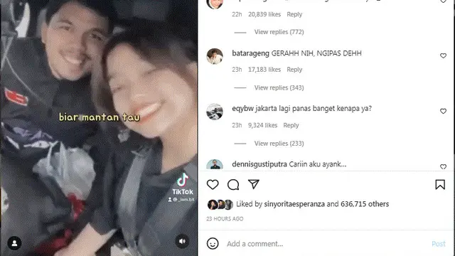 Thariq Halilintar pamer kemesraan dengan Fuji sindir Chika
