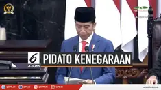 Presiden Joko Widodo menyampaikan pidato di Sidang Tahunan MPR 2019. Jokowi menekankan peraturan daeerh yang berbelit harus segera dipangkas.
