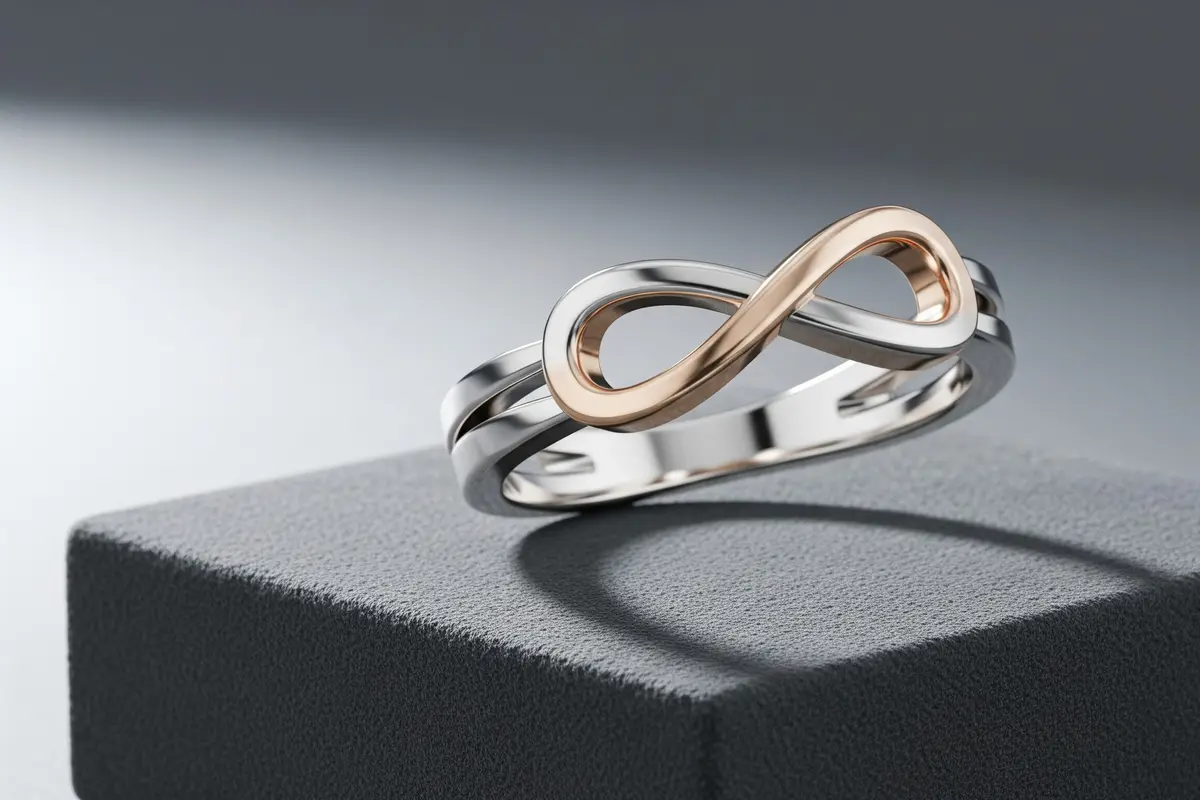 Model Cincin Nikah Infinity