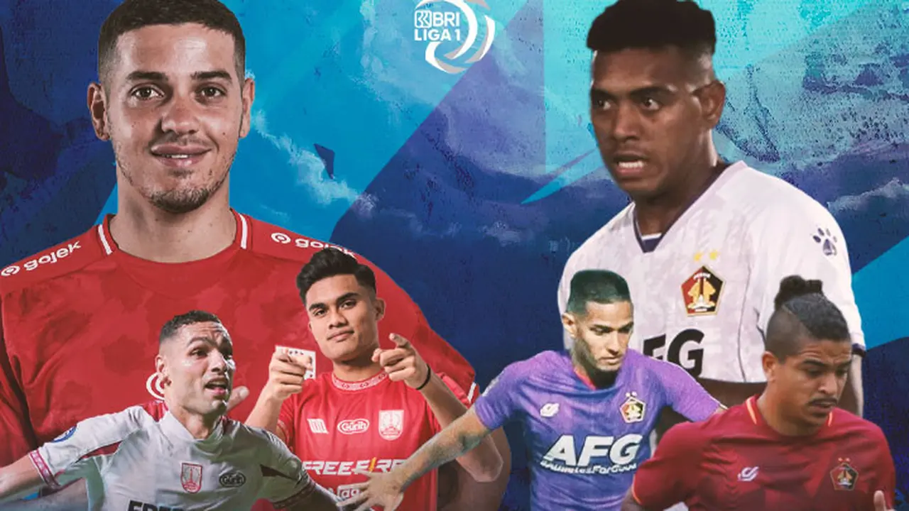 BRI Liga 1 - Duel Antarlini - Persis Solo Vs Persik Kediri