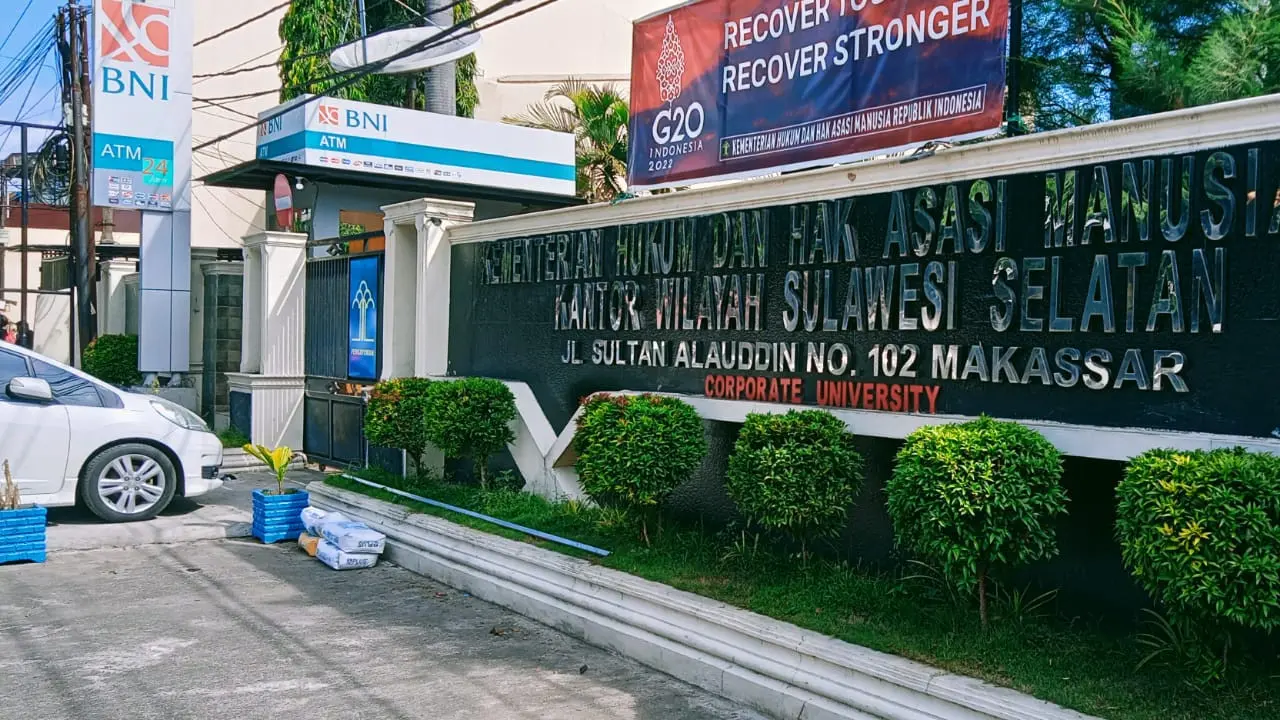 Kanwil Kemenkumham Sulsel (Eka Hakim)