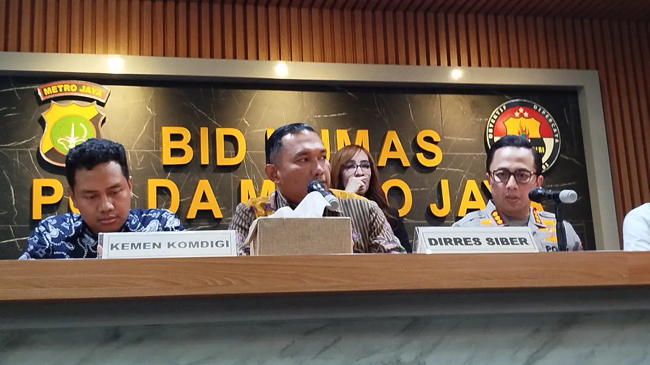 Direktur Reserse Siber Polda Metro Jaya, Kombes Roberto GM Pasaribu.