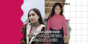 Deretan artis papan atas Indonesia berikut ternyata lahir dari keluarga kaya dan berada. Meskipun sudah kaya sejak lahir, tapi mereka dikenal begitu rendah hati. Siapa saja mereka?