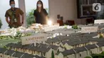 Sebuah site plan perkembangan pembangunan hunian premium Kota Kertabumi di wilayah Karawang, Jawa Barat (9/12/2021). Kota Kertabumi, mahakarya pengembang Agung Podomoro memiliki dua konsep yakni Kertabumi Executive Residence (KEREN) dan Kertabumi Commercial Estate (KECE). (Liputan6.com/HO/Ading)