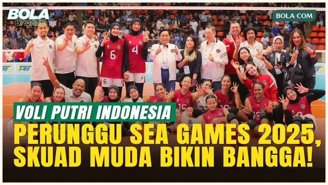 Voli Putri Indonesia Amankan Perunggu SEA Games 2025, Megawati Bangga Pemain Muda Tampil Perkasa!