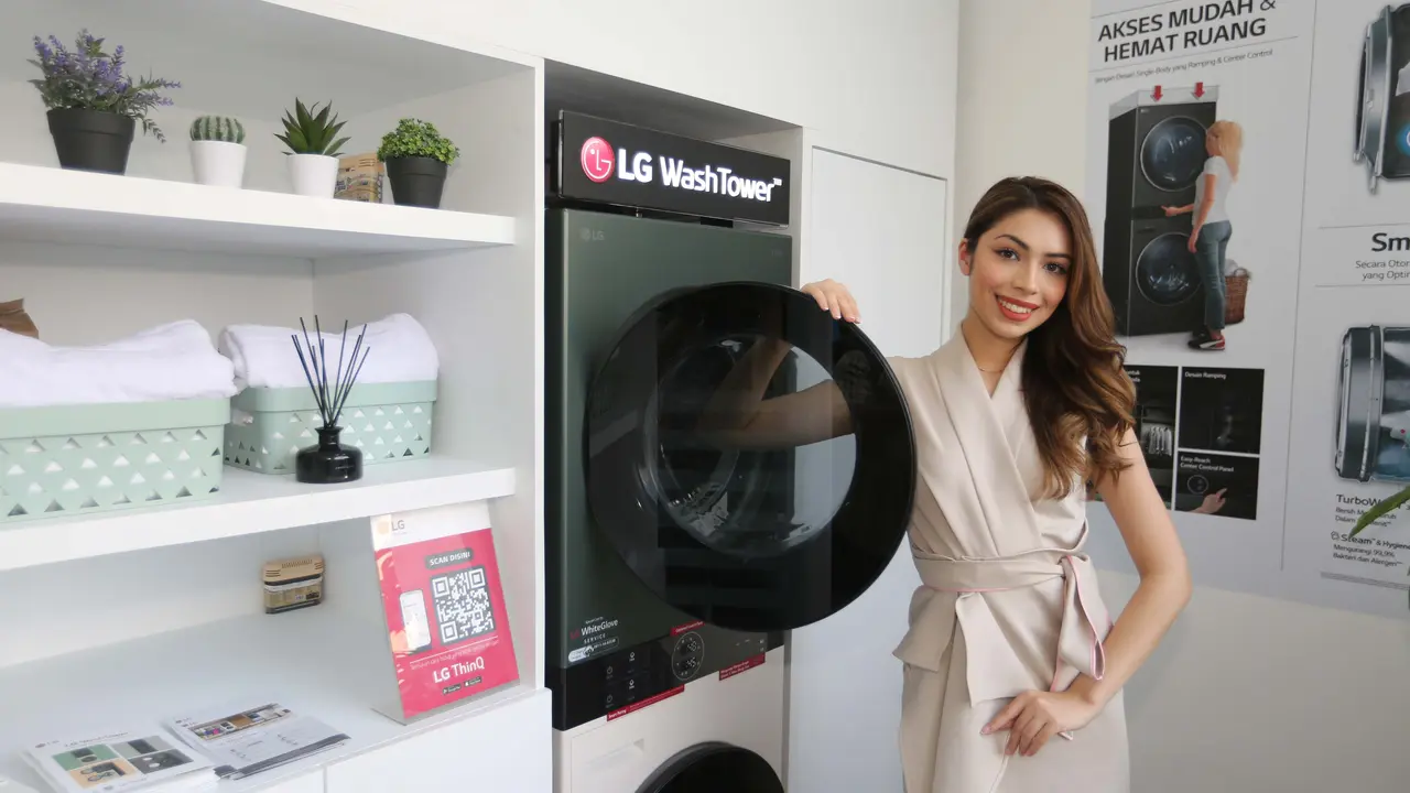 Didukung Teknologi AI, LG WashTower Resmi Meluncur di Indonesia