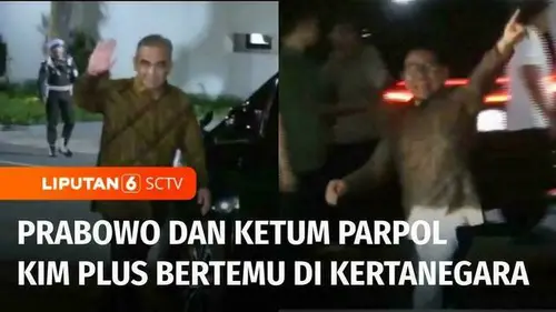 VIDEO: Prabowo Kumpulkan Ketum Parpol KIM Plus di Kertanegara