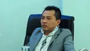 Anggota DPR Ri dari Fraksi PAN Anang Hermansyah saat konferensi pers terkait kekecewaan Fraksi PAN kepada Presiden Jokowi yang meniadakan ekonomi kreatif dari Kementerian Pariwisata, Jakarta, Selasa (4/11/2014).(Liputan6.com/Andrian M Tunay) 
