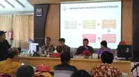 KPU Yogyakarta gelar pleno DPT (Switzy Sabandar/Liputan6.com)