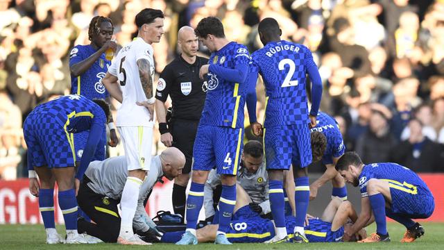 Foto: Momen Menyakitkan Mateo Kovacic usai Mendapatkan Tekel Horor dari Pemain Leeds United di Liga Inggris