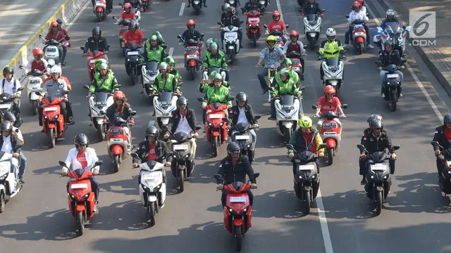 Konvoi Motor Listrik
