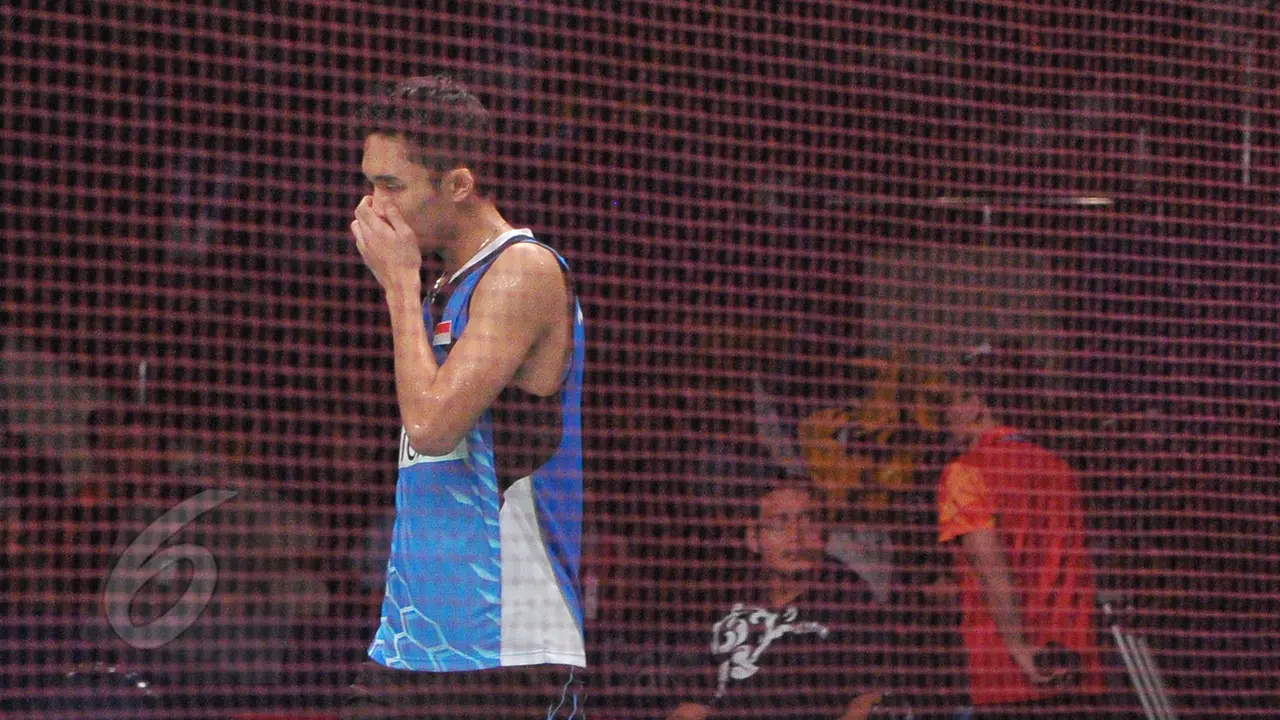 Jonatan Cristie Gagal Melaju ke Semifinal Indonesia Open 2015